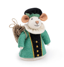 Sjaal met Verhaal Muis Pietermuis Turquoise