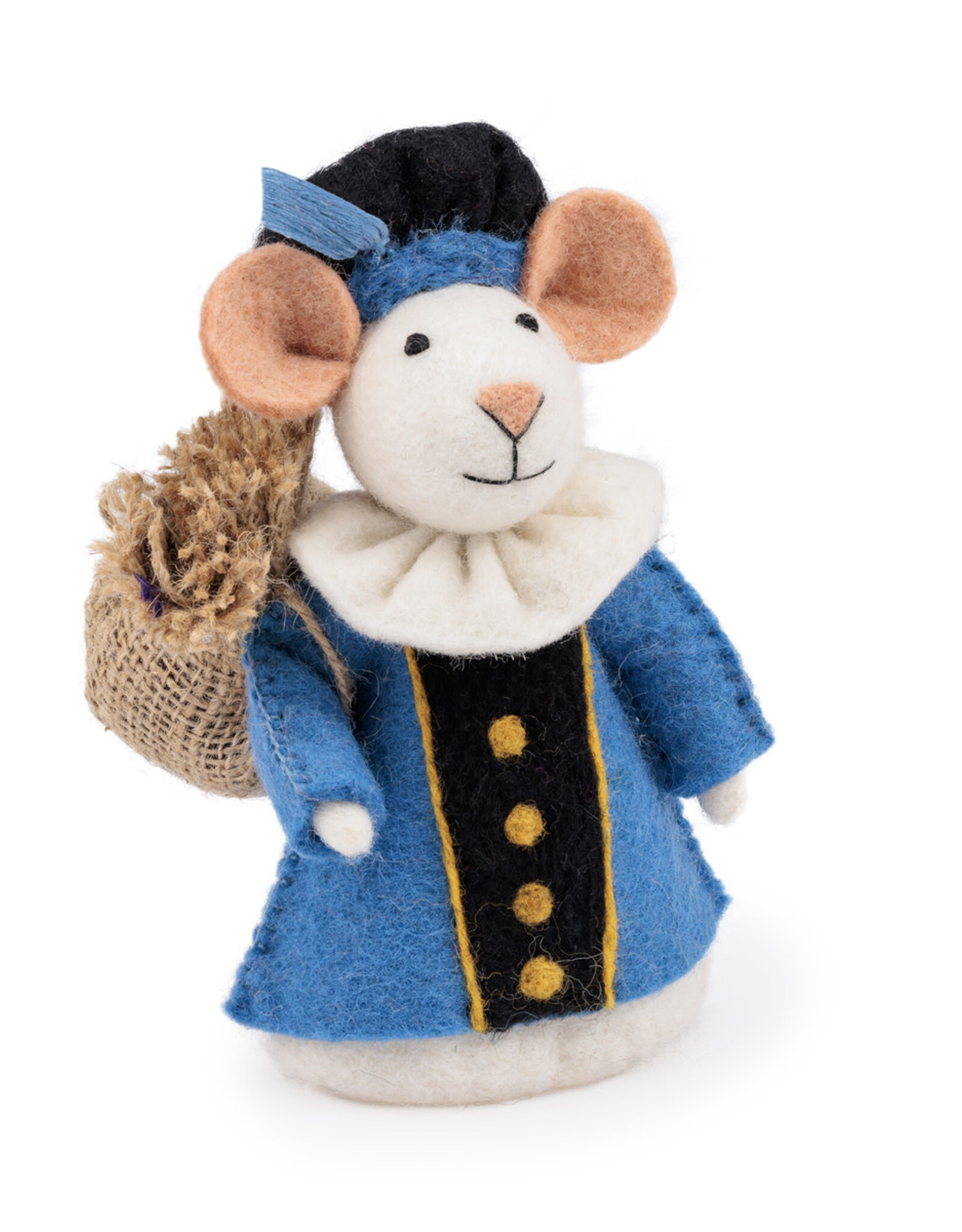 Sjaal met Verhaal Muis Pietermuis Blauw