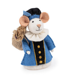 Sjaal met Verhaal Muis Pietermuis Blauw