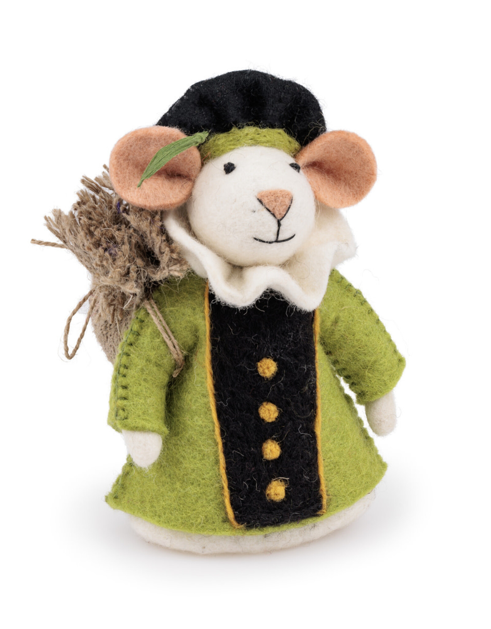 Sjaal met Verhaal Muis Pietermuis Groen