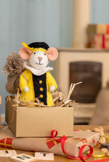 Sjaal met Verhaal Muis Pietermuis Geel