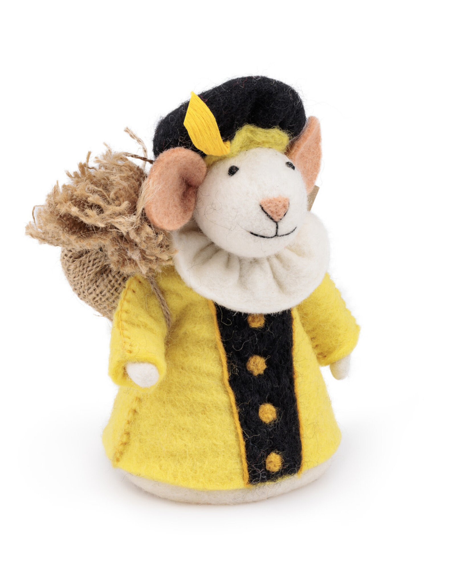 Sjaal met Verhaal Muis Pietermuis Geel