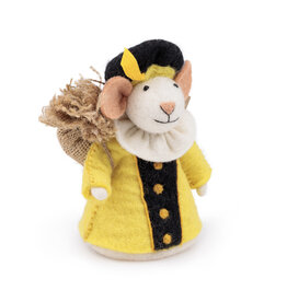 Sjaal met Verhaal Muis Pietermuis Geel