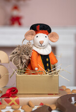 Sjaal met Verhaal Muis Pietermuis Oranje
