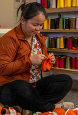 Sjaal met Verhaal Muis Pietermuis Oranje