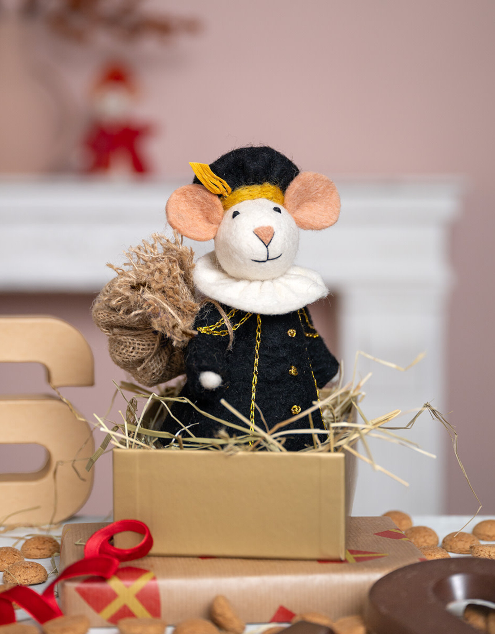 Sjaal met Verhaal Muis Hoofdpiet