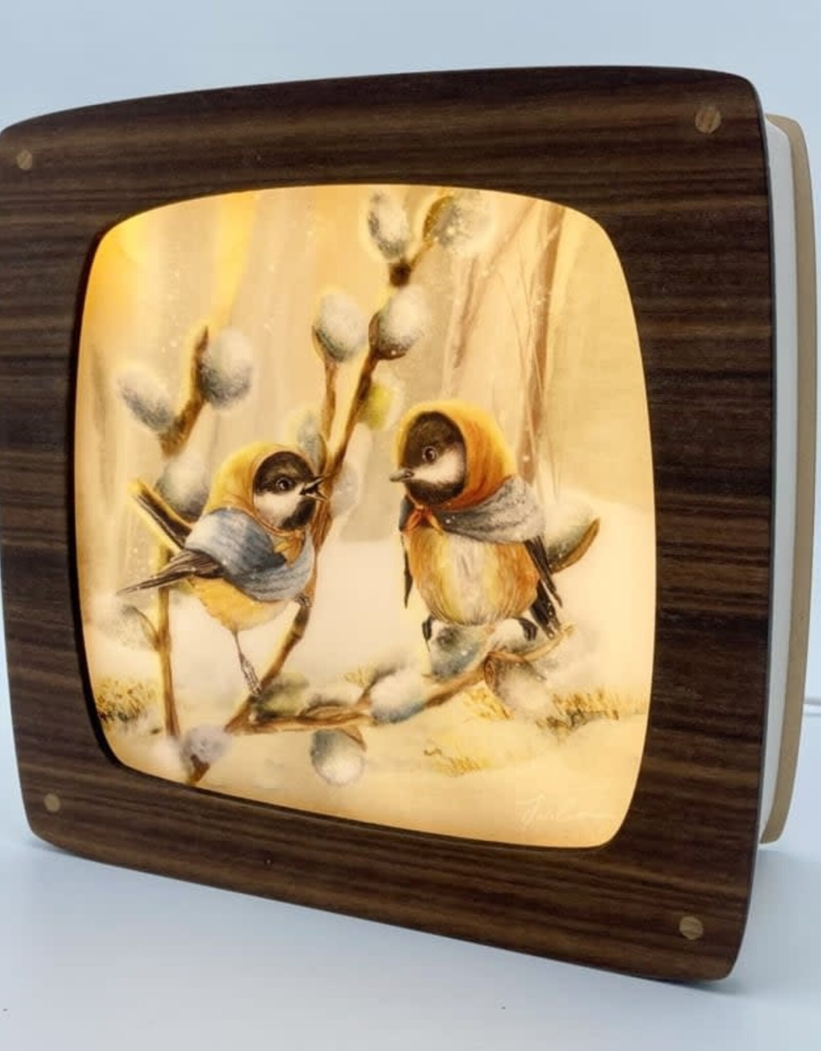 Iris Esther Seizoensplaat Chickadees chat