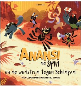 Gottmer Anansi de spin en de wedstrijd tegen Schildpad