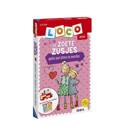 Zwijsen Mini Loco De Zoete Zusjes- Spelen met letters en woorden Pakket