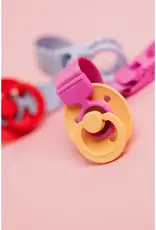 BIBS Speenclip LOOP Bubblegum