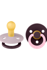 BIBS Fopspeen set BIBS Studio Fushion Dusky lilac / Plum