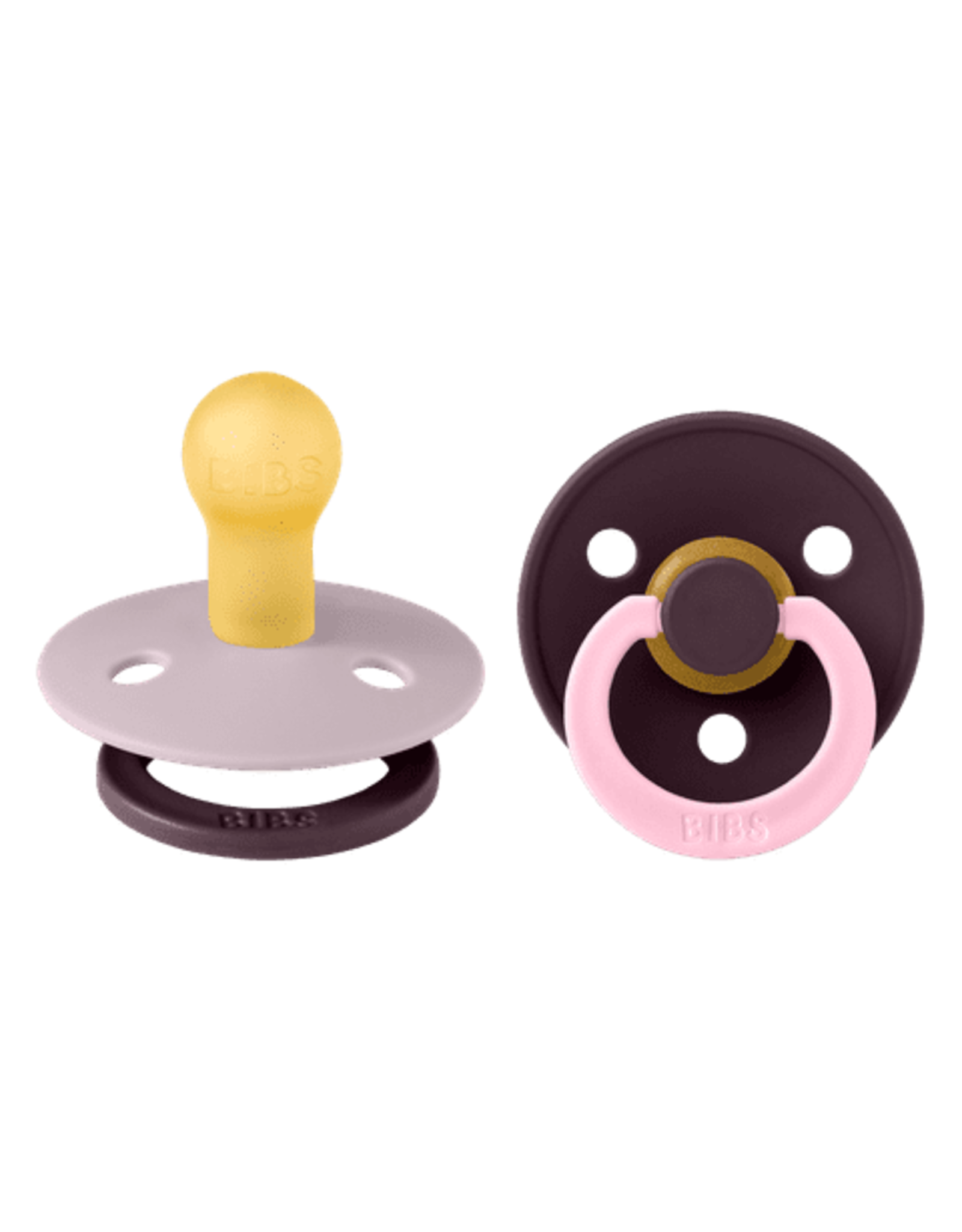 BIBS Fopspeen set BIBS Studio Fushion Dusky lilac / Plum