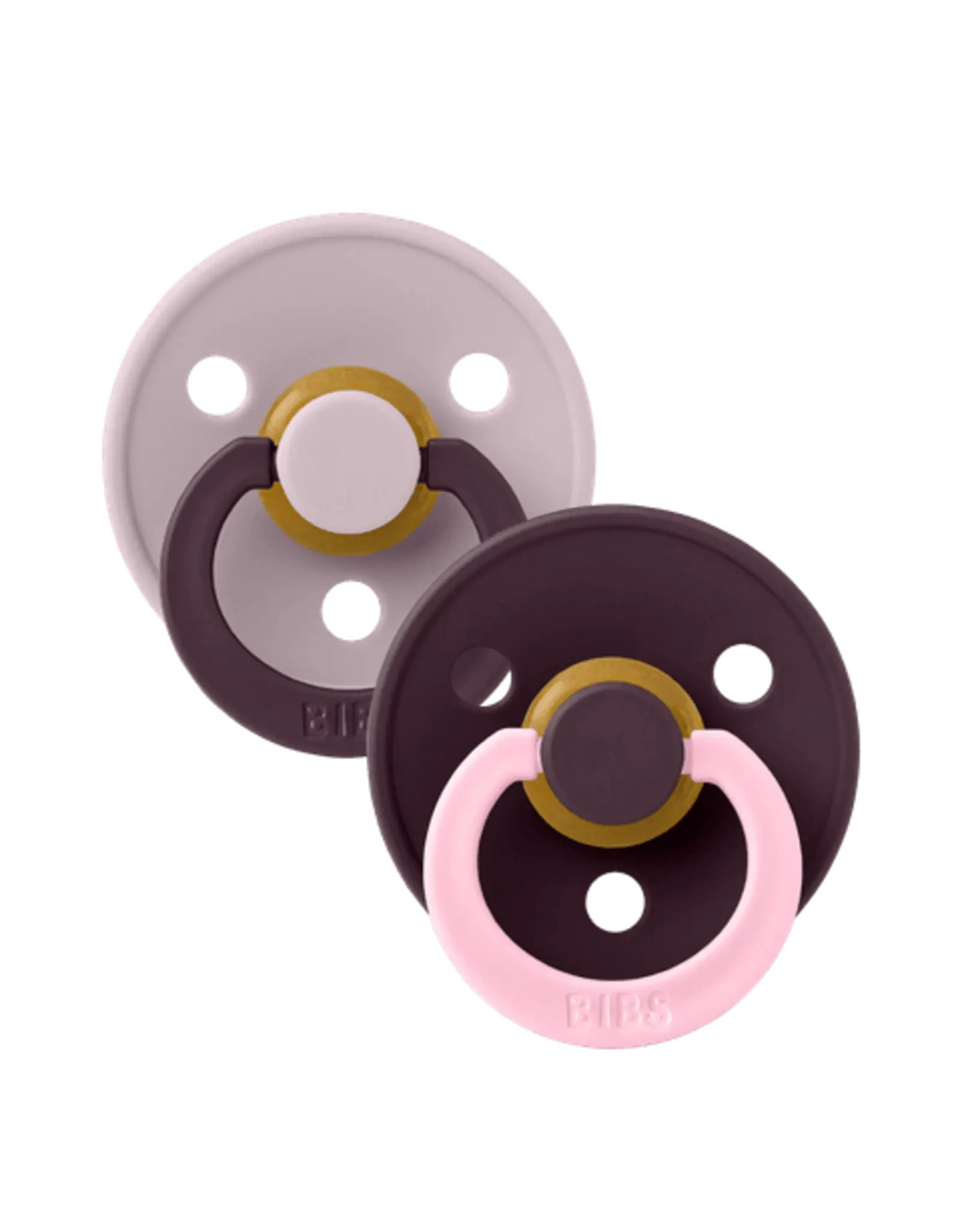 BIBS Fopspeen set BIBS Studio Fushion Dusky lilac / Plum