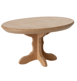 Maileg Koffietafel ovaal Muis naturel