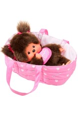 Monchhichi Monchhichi meisje in draagmand