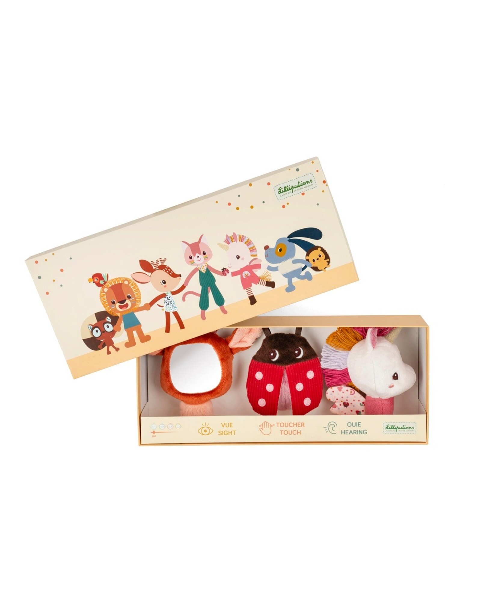 Lilliputiens Sensorische ontdekkingsset Lena