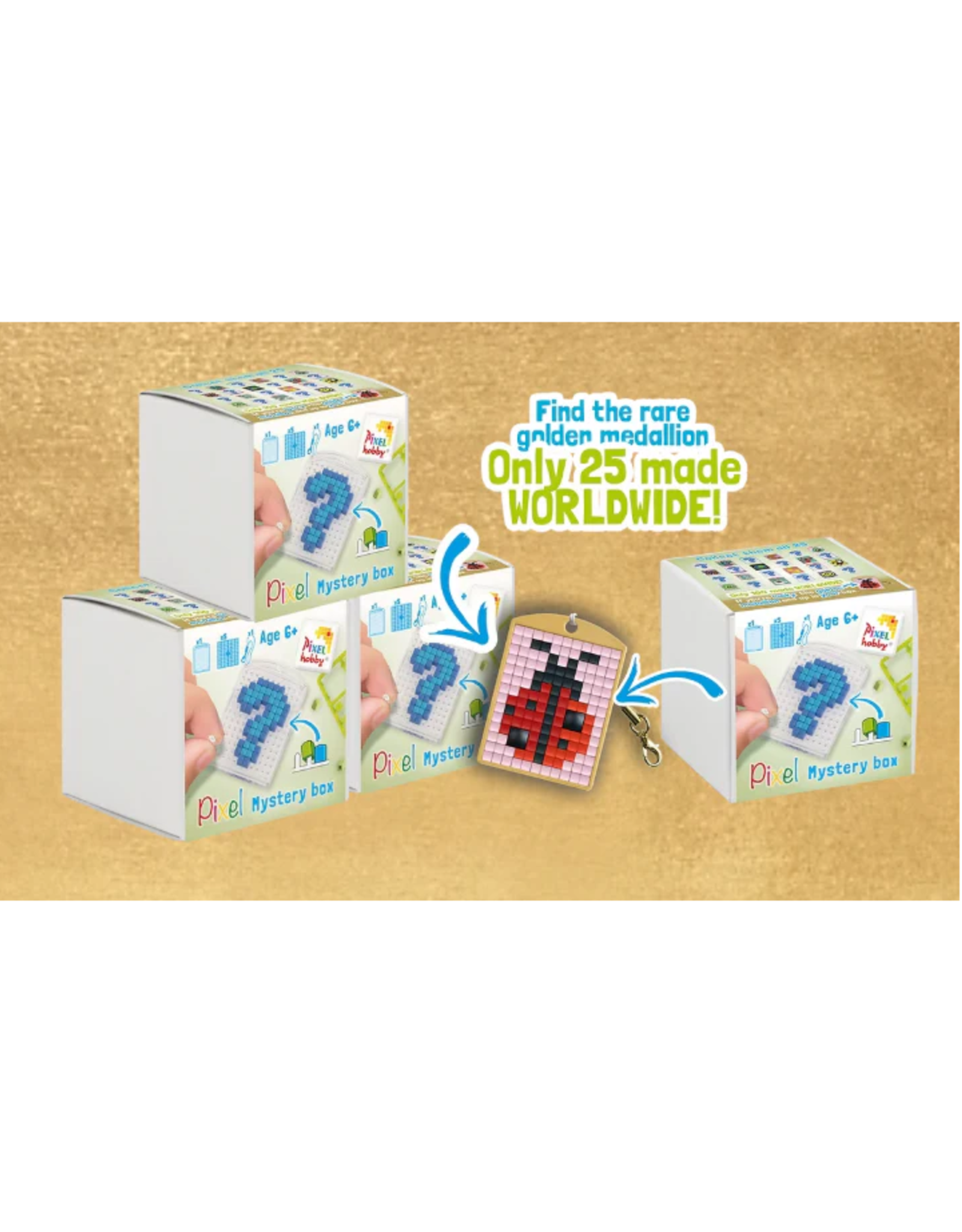 Pixelhobby Medaillon startset Mystery Box
