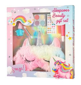 Souza! Eenhoorn make-up & slaapmasker set