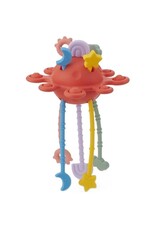 TickiT Trekspeeltje Silisoft Zip Pull Toy Regenboog