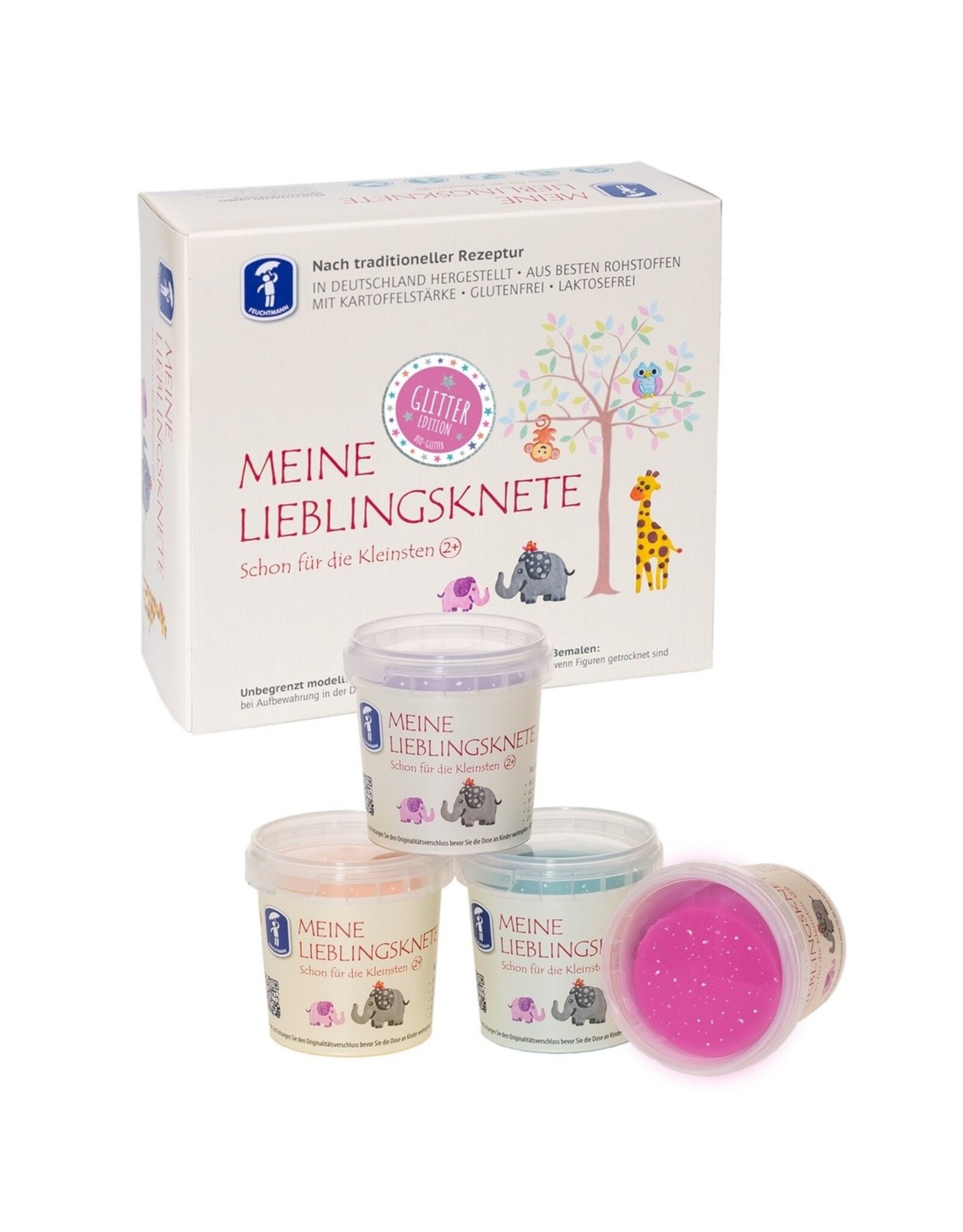 Feuchtmann Mijn lievelingsklei Glitter GLUTENVRIJ