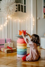 Stapelstein Stapelstein Christmas Special Rainbow Set Pastel