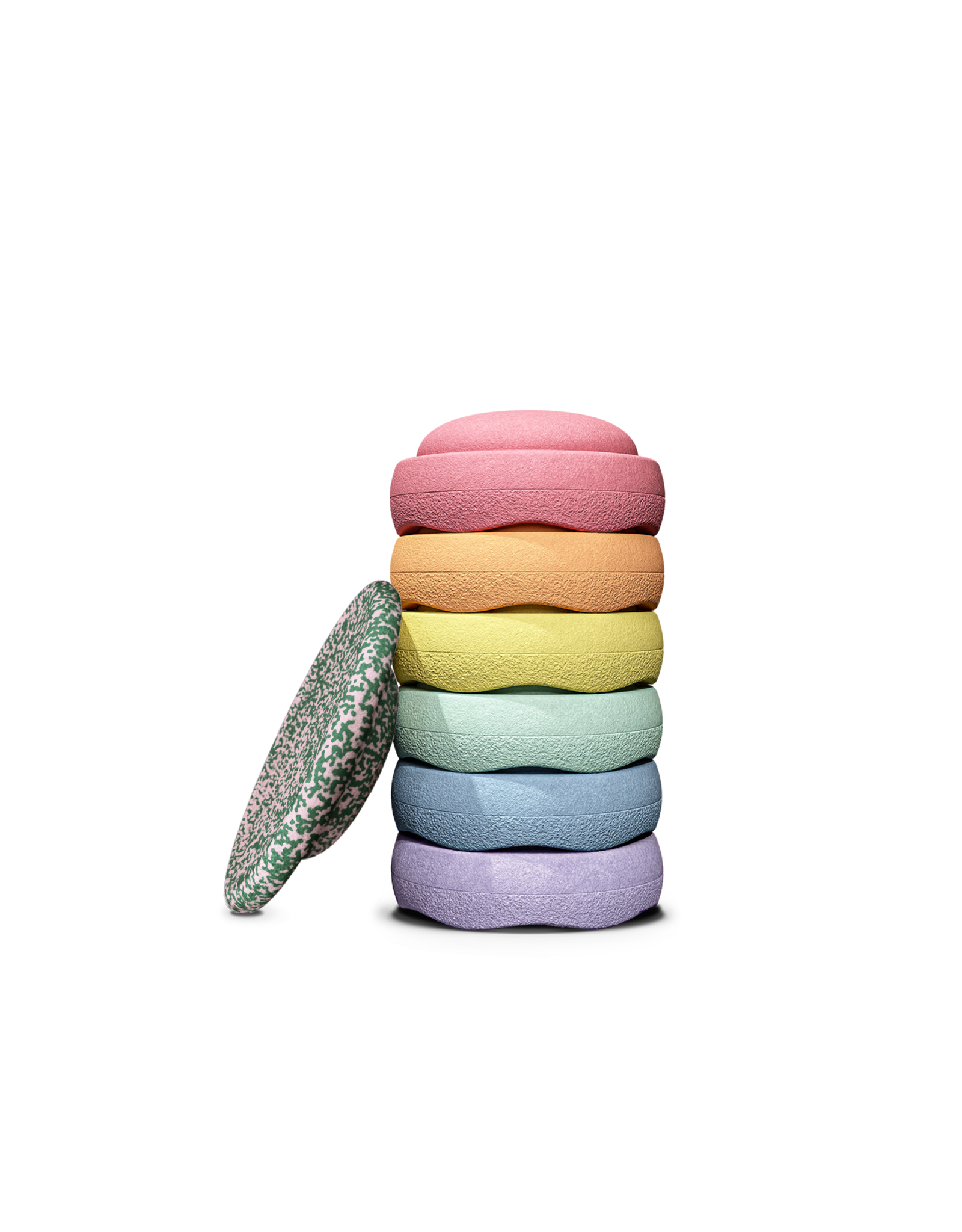 Stapelstein Stapelstein Christmas Special Rainbow Set Pastel