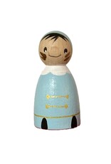 Atelier Nouk Pegdoll Piet lichtblauw