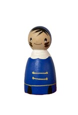 Pegdoll Piet blauw