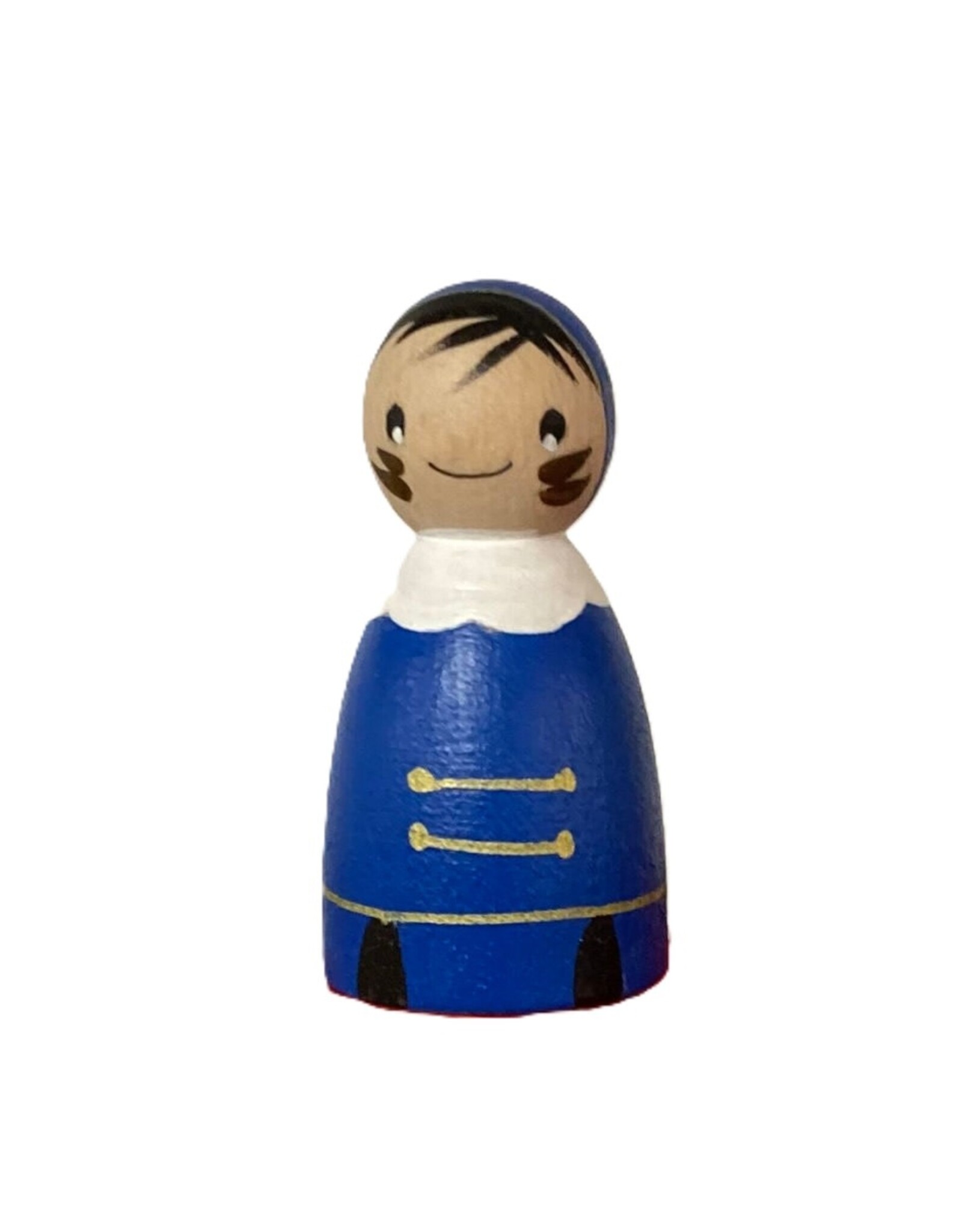 Pegdoll Piet blauw