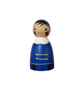 Pegdoll Piet blauw