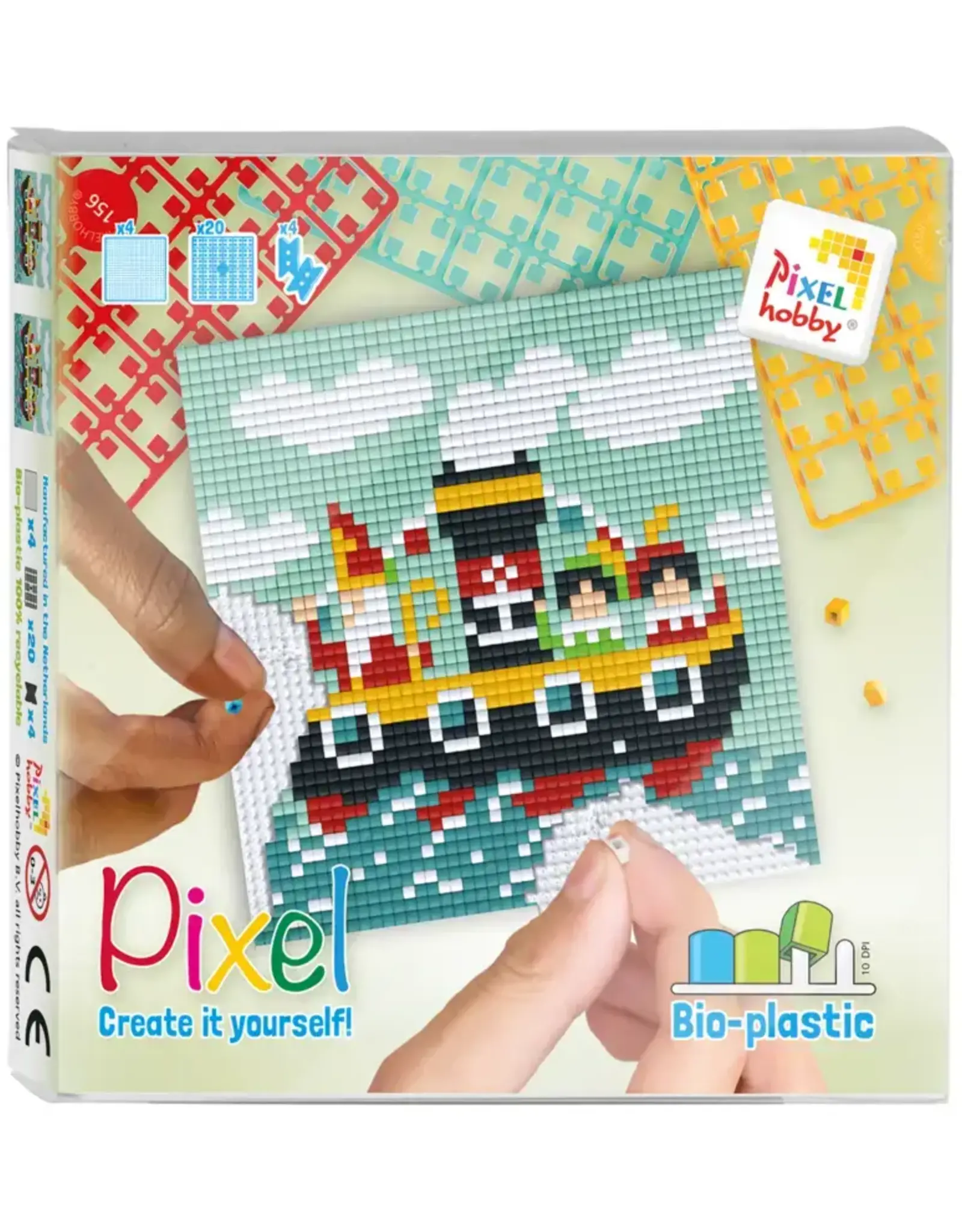 Pixelhobby Pixel Set -Sinterklaas Stoomboot