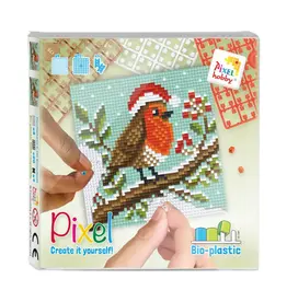 Pixelhobby Pixel Set Kerst roodborstje