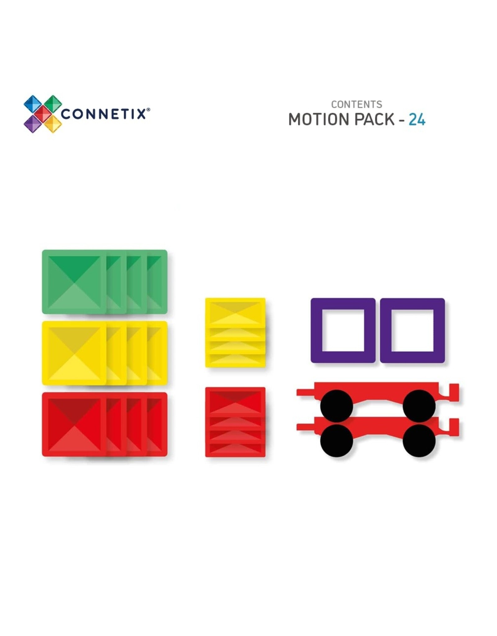 Connetix Rainbow Motion Pack 24st.