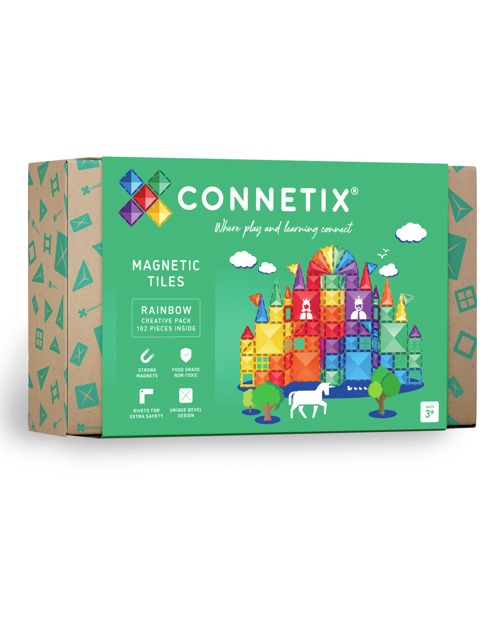 Connetix Rainbow Creative Pack 102st.