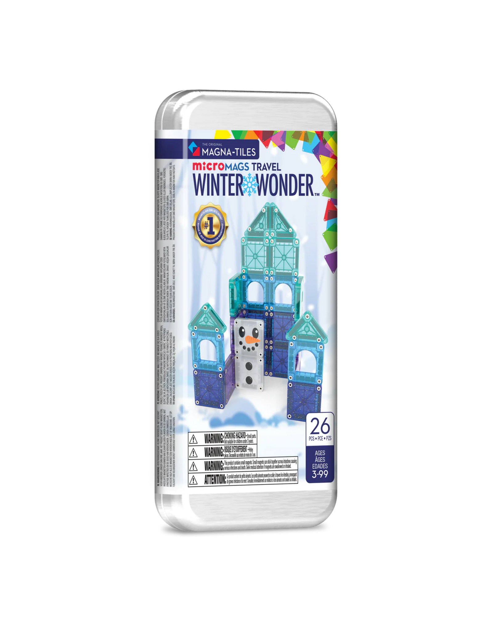 Magna-Tiles Micro Mags Travel Set Winter Wonder