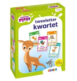 Zwijsen Tweeletter kwartet Letterplons