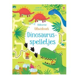 Usborne Uitwisboek Dinosaurusspelletjes