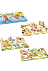 Djeco Stickers om rechtop te zetten-Voertuigen Djeco Stickers om rechtop te zetten-Voertuigen