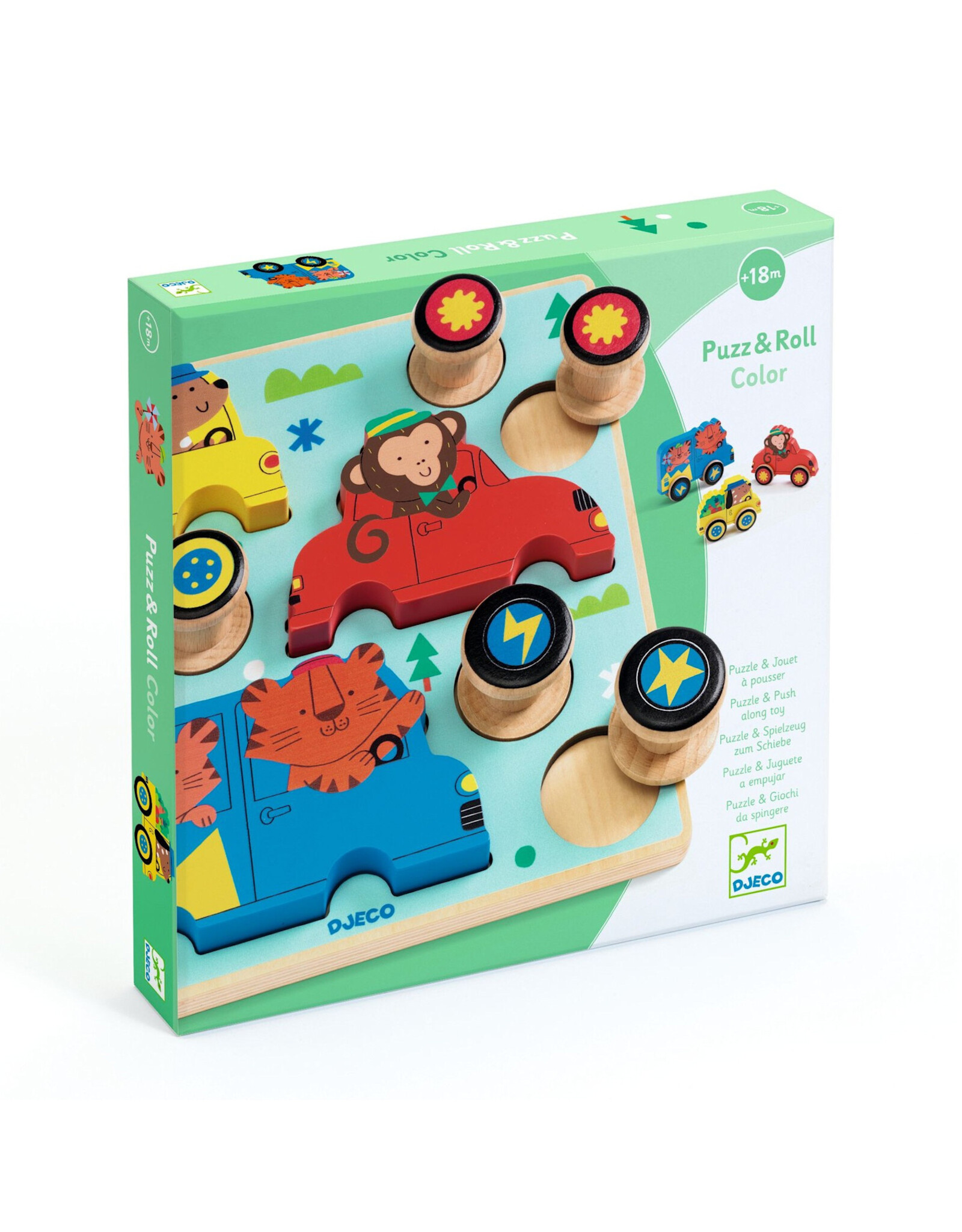 Djeco Puzz & roll Color