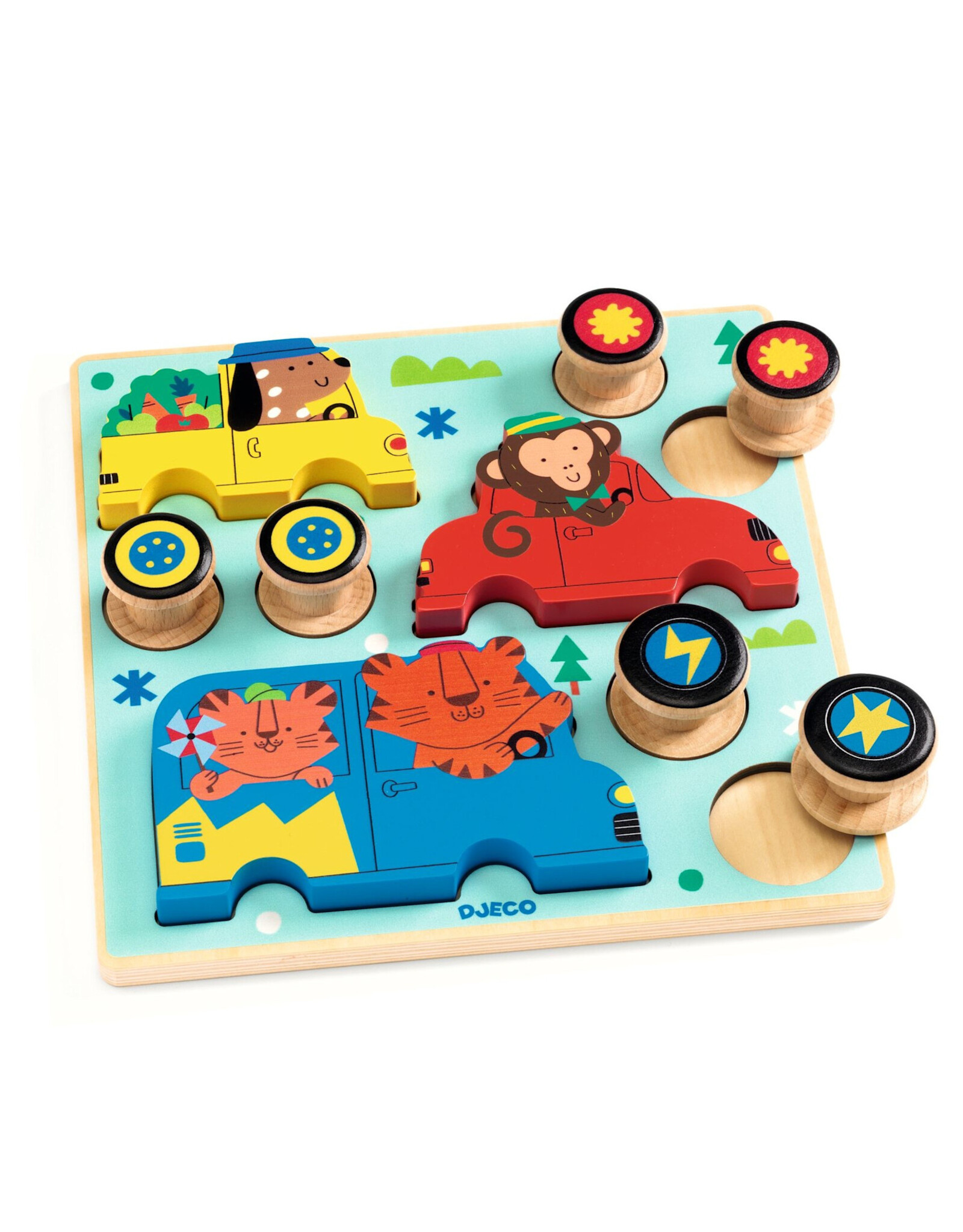 Djeco Puzz & roll Color