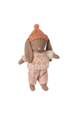 Maileg Winter Bunny Micro roze