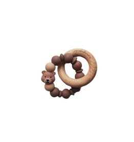 Chewies&more Bijtring Chewie Bear Brown