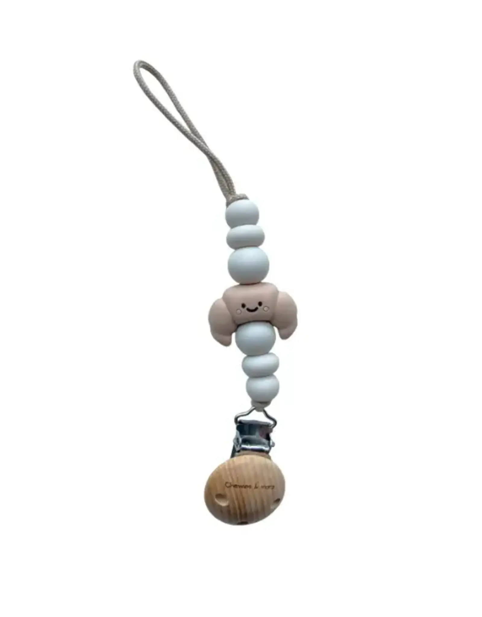 Chewies&more Speenclip Chewie Croissant Linnen newborn