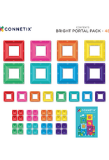 Connetix Bright Portal Pack 48st. Connetix Bright Portal Pack 48st.