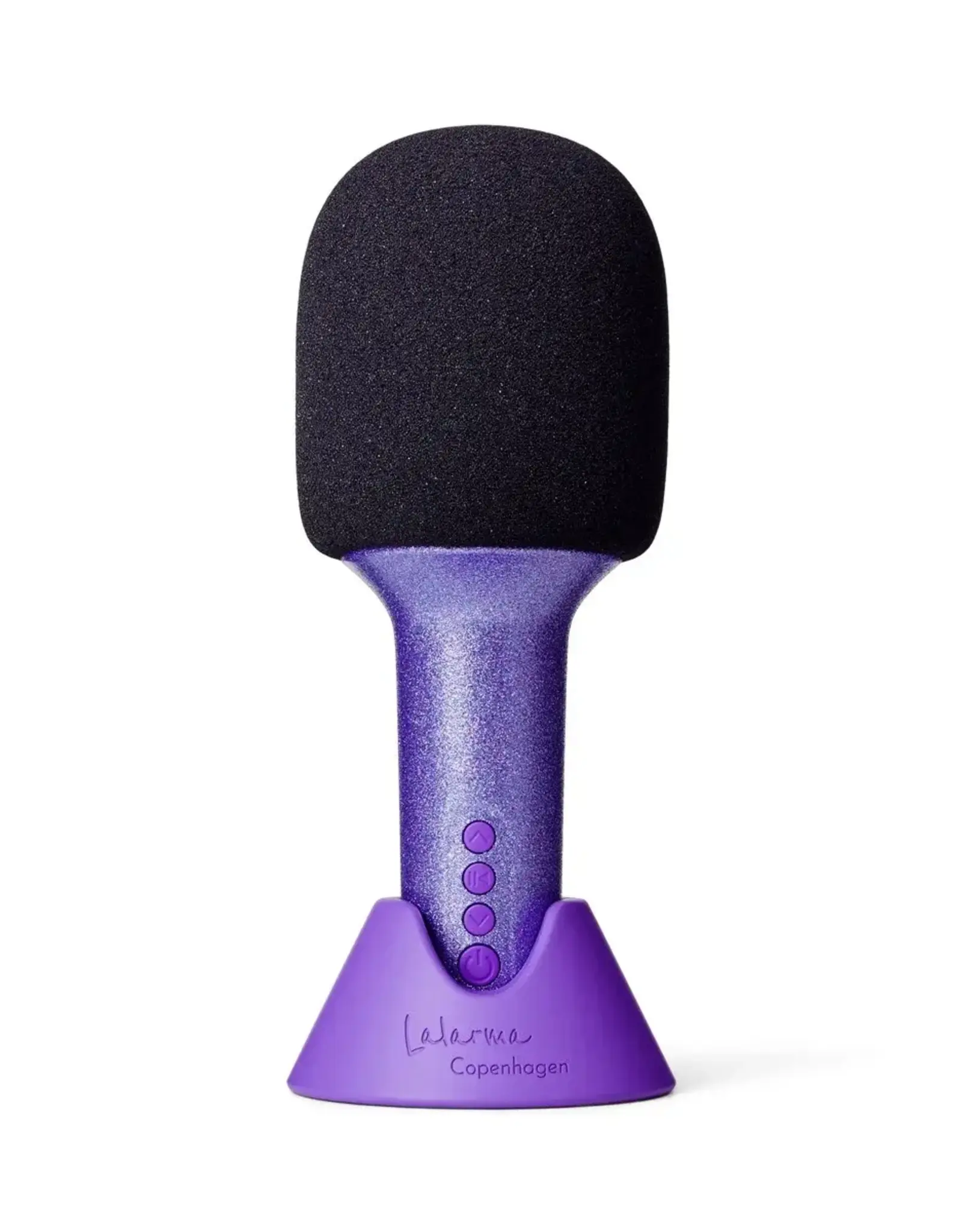 Lalarma Glitter Groove microfoon paars
