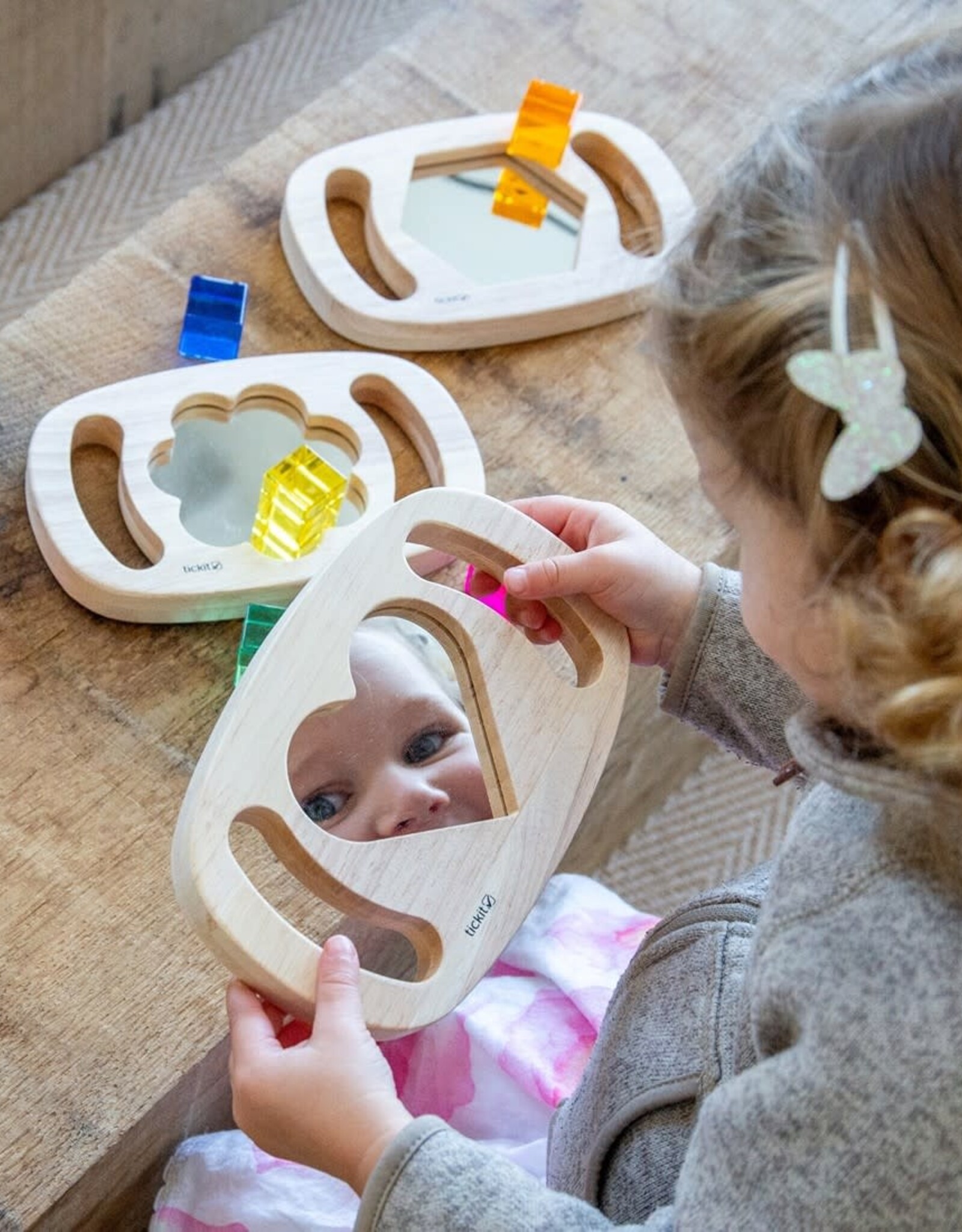 TickiT Spiegelpaneel Vorm los