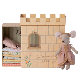 Maileg Prinses op de erwt Grote zus muis