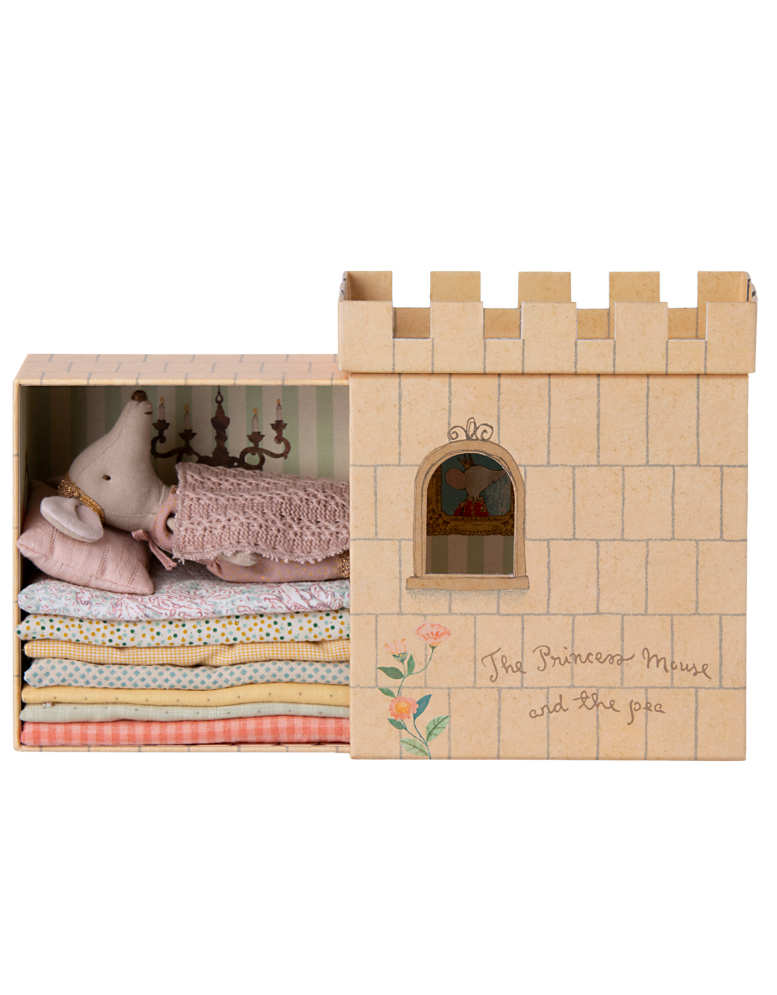 Maileg Prinses op de erwt Grote zus muis