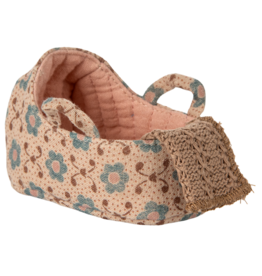 Maileg Reiswiegje baby Muis roze