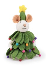 Sjaal met Verhaal Muis Kerstboom